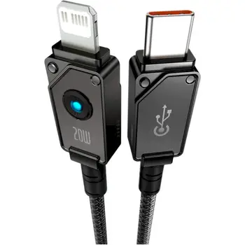 Дата-кабель Baseus Unbreakable Series Fast Charging Data Cable Type-C to Lightning 20W (1m) Black (P10355803111-00)