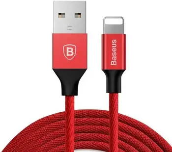 Кабель Baseus Yiven Lightning 1.8m Red (CALYW-A09)