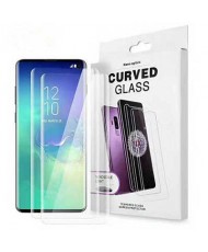 Захисне скло для смартфона Big Curved Edge Samsung Galaxy S10 UV Glass Clear