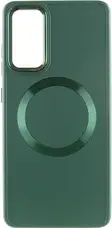 Чохол TPU Bonbon Metal Style with MagSafe для Samsung Galaxy S23 Army Green