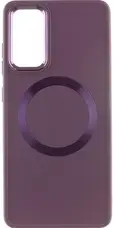 Чохол TPU Bonbon Metal Style with MagSafe для Samsung Galaxy S23 FE Plum