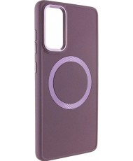 Чохол TPU Bonbon Metal Style with MagSafe для Samsung Galaxy S23 FE Plum