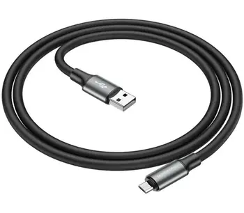 Кабель Borofone BX82 Type-A to microUSB (1m) Black