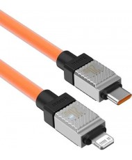 Кабель Baseus CoolPlay Series Fast Charging Cable Type-C to Lightning (1m) Orange (CAKW000007)