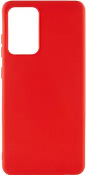 Силиконовый чехол Candy для Samsung Galaxy A72 4G / A72 5G Red
