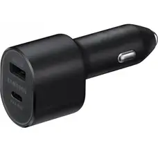 Автомобильное зарядное устройство Samsung Super Fast Dual Charger Black (EP-L5300XBE)