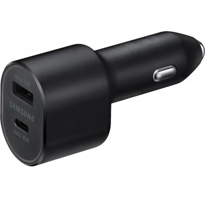 Автомобільний зарядний пристрій Samsung Super Fast Dual 45W+15W (EP-L5300XBEGRU)