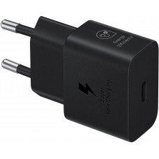 Мережевий зарядний пристрій Samsung 25W PD Power Adapter Black (w/o cable) (EP-T2510NBE) (EU)