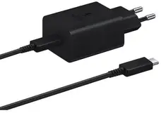 Сетевое зарядное устройство Samsung 45W PD Compact Power Adapter (with Type-C cable) Black (EP-T4510XBE) (EU)