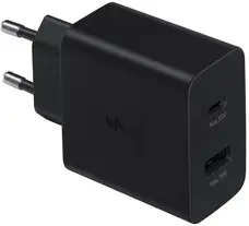 Сетевое зарядное устройство Samsung 35W PD Power Adapter Duo Black (EP-TA220NBEGRU) (EU)