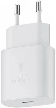 Мережевий зарядний пристрій Samsung 25W PD Power Adapter (w/o cable) White (EP-TA800NWE) (EU)