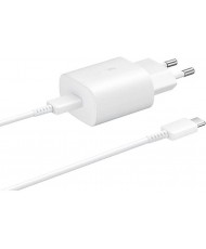 Зарядний пристрій Samsung 25W PD Power Adapter (with Type-C cable) White (EP-TA800XWE) (EU)