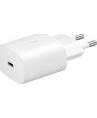 Зарядний пристрій Samsung 25W PD Power Adapter (with Type-C cable) White (EP-TA800XWE) (EU)