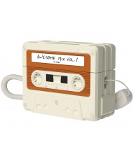 Чехол Elago Cassette Tape Case for Airpods Pro 2nd Gen White (EAPP2TAPE-CWHRD+STR-IV)