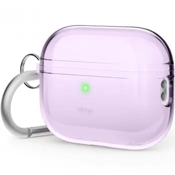 Чохол Elago Clear Hang Case for Airpods Pro 2nd Gen Lavender (EAPP2CL-HANG-LV)
