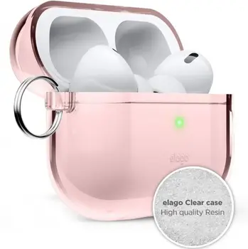 Чохол Elago Clear Hang Case for Airpods Pro 2nd Gen Lovely Pink (EAPP2CL-HANG-LPK)