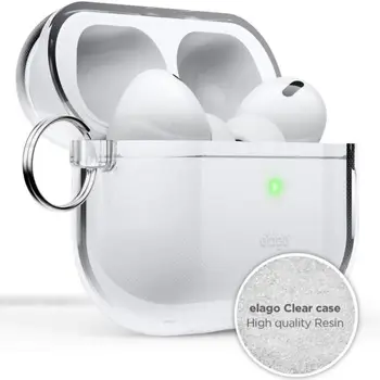 Чохол Elago Clear Hang Case for Airpods Pro 2nd Gen Transparent (EAPP2CL-HANG-CL)