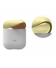 Чохол Elago Duo Case White/Pink/Yellow for Airpods (EAPDO-WH-PKYE)