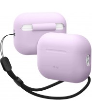 Чохол Elago Silicone Basic Case with Nylon Lanyard for Airpods Pro 2nd Gen Lavender (EAPP2SC-BA+ROSTR-LV)