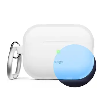 Чохол Elago Silicone Hang Case for Airpods Pro 2nd Gen Nightglow Blue (EAPP2SC-ORHA-LUBL)