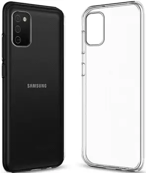 Чохол TPU Epic Transparent 1,0mm для Samsung Galaxy A03s Transparent