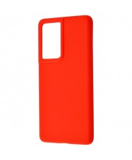 Чехол Epik Silicone Case для Samsung Galaxy S21 Ultra Red