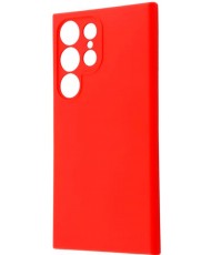 Чехол Epik Silicone Case для Samsung Galaxy S22 Ultra Red