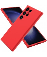 Чехол Epik Silicone Case для Samsung Galaxy S23 Ultra Red