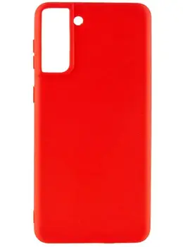 Чехол Epik Silicone Case для Samsung Galaxy S21 Red