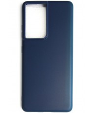 Чехол Epik Silicone Case для Samsung Galaxy S21 Ultra Blue