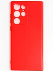 Чохол Epik Silicone Case для Samsung Galaxy S22 Ultra Red