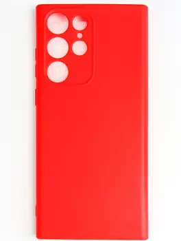 Чохол Epik Silicone Case для Samsung Galaxy S22 Ultra Red