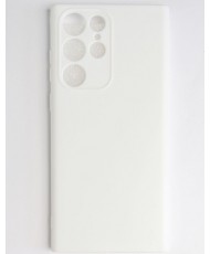 Чехол Epik Silicone Case для Samsung Galaxy S22 Ultra White
