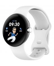 Ремінець Epik для Google Pixel Watch 2 White