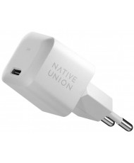 Сетевое зарядное устройство Native Union Fast GaN Charger PD 30W USB-C Port White (FAST-PD30-2-WHT-EU)