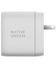 Сетевое зарядное устройство Native Union Fast GaN Charger PD 67W Dual USB-C Port White (FAST-PD67-WHT-INT)