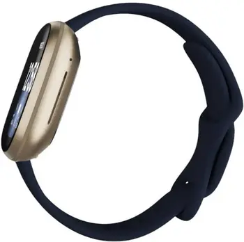 Смарт-часы Fitbit Versa 3 Midnight/Soft Gold Aluminum (FB511GLNV)
