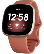 Смарт-часы Fitbit Versa 3 Pink Clay/Soft Gold Aluminum (FB511GLPK)