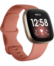 Смарт-часы Fitbit Versa 3 Pink Clay/Soft Gold Aluminum (FB511GLPK)