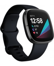 Смарт-часы Fitbit Sense Carbon/Graphite Stainless Steel (FB512BKBK)