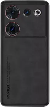 Чехол Fanoya Tactile Experience Leather Case для ZTE Nubia Z50 Ultra Black