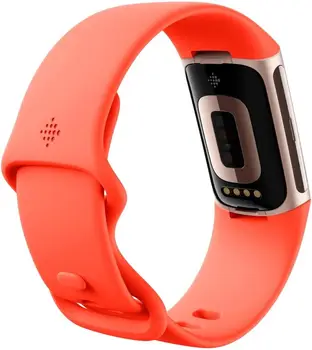 Фитнес-браслет Fitbit Charge 6 Coral / Champagne Gold Aluminum
