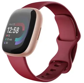 Смарт-часы Fitbit Versa 4 Beet Juice/Copper Rose (FB523RGRD)