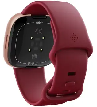 Смарт-часы Fitbit Versa 4 Beet Juice/Copper Rose (FB523RGRD)