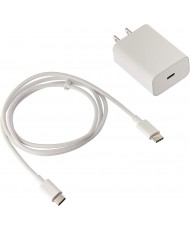 Сетевое зарядное устройство Google Pixel 18W USB-C Power Charger CN White (GA00193-US)