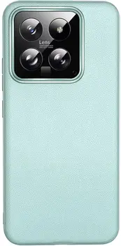 Чохол GKK Luxury Shockproof Hybrid Leather Case для Xiaomi 14 Mint