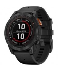 Смарт-часы Garmin Fenix 7 Pro Solar Slate Gray w. Black Band (010-02777-00/01)