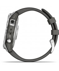 Смарт-годинник Garmin Fenix 7 Silver with Graphite Band (010-02540-00/01)