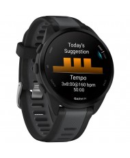 Смарт-годнник Garmin Forerunner 165 Music Black/Slate Gray (010-02863-30)