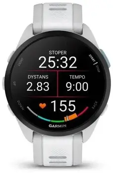 Смарт-годнник Garmin Forerunner 165 Music Mist Gray/Whitestone (010-02863-31/B1) (UA)